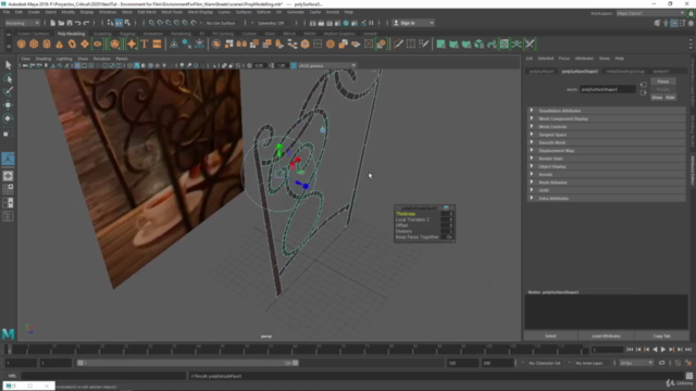 Maya Environment Creation for Film – Screenshot 2