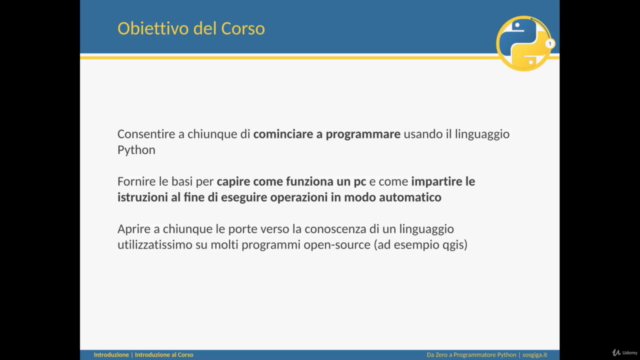 Da Zero a Programmatore in Python – Screenshot 1