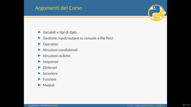 Da Zero a Programmatore in Python – Screenshot 2