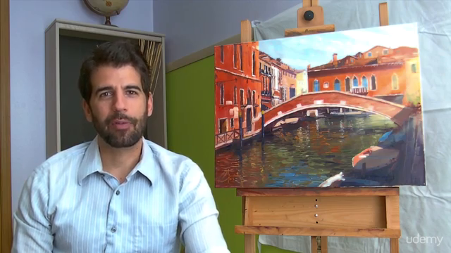 Impressionism - Paint this Venice painting in oil or acrylic – Screenshot 4