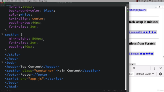 JavaScript Page Scroll Endless Scroll Vanilla JavaScript – Screenshot 1
