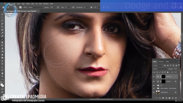 Portrait Retouching Using Adobe Photoshop – Screenshot 3