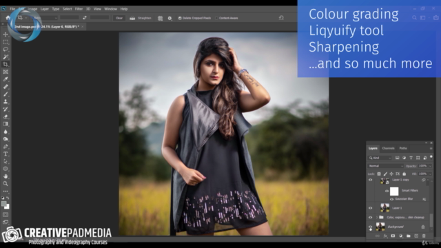 Portrait Retouching Using Adobe Photoshop – Screenshot 4