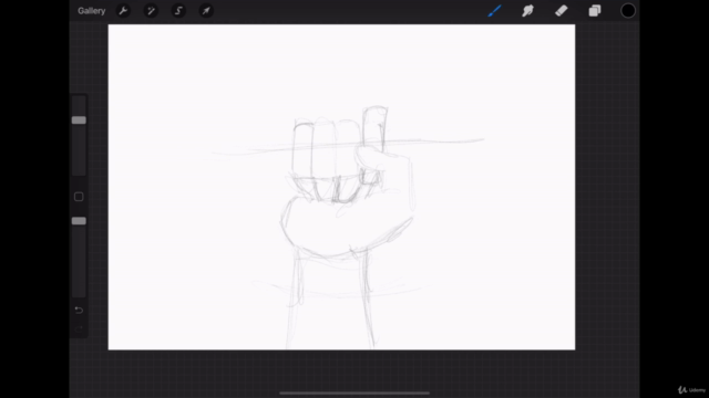 Comment dessiner les mains sous PROCREATE – Screenshot 3