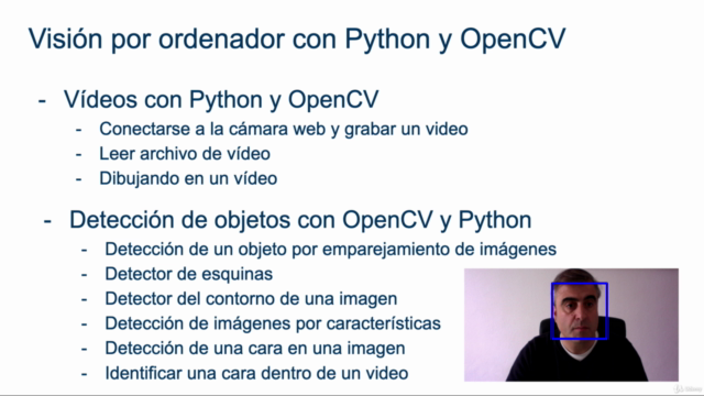 OpenCV. Curso de OpenCV para visión por ordenador con Python – Screenshot 4