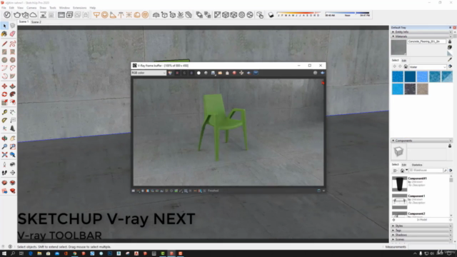 Sketchup Vray NEXT ile temel düzeyden ileri seviyeye eğitim – Screenshot 1