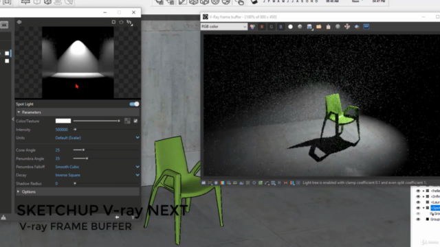 Sketchup Vray NEXT ile temel düzeyden ileri seviyeye eğitim – Screenshot 2