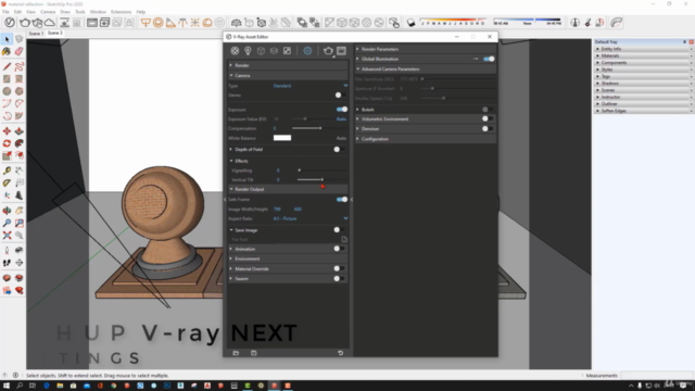 Sketchup Vray NEXT ile temel düzeyden ileri seviyeye eğitim – Screenshot 4