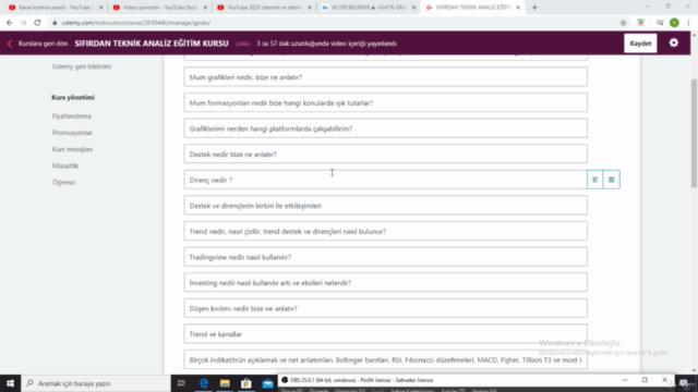 SIFIRDAN ZİRVEYE YATIRIM VE TEKNİK ANALİZ EĞİTİMİ – Screenshot 2