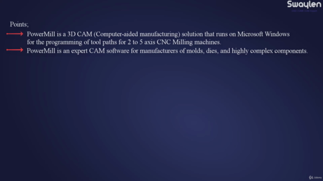 Delcam PowerMILL CAD CAM  CNC Programming – Screenshot 1