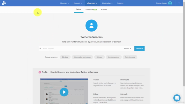 Buzzsumo (Advanced): Fast Track Training – Screenshot 4