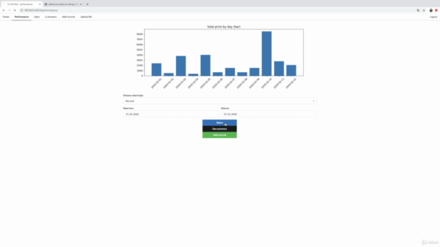 Django with Data Science – Screenshot 2