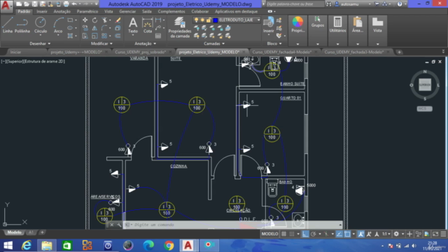 AutoCAD | Curso Completo Do Projetista CIVIL – Screenshot 3