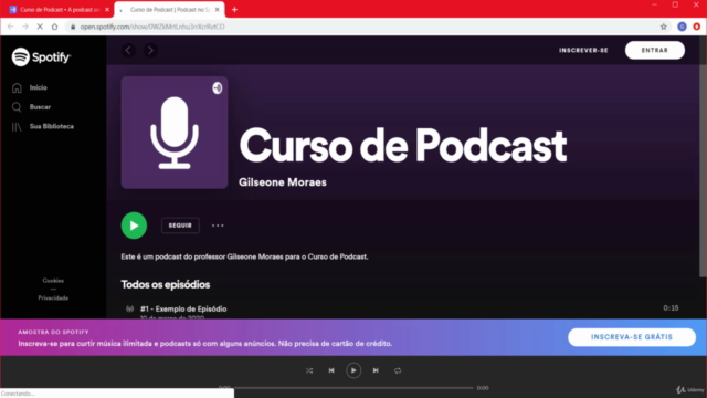 Podcast: Hospede e Distribua de Forma Fácil, Rápida e Grátis – Screenshot 4