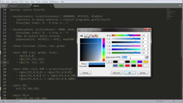 Kurs CSS3 poziom II – niezbędne właściwości i techniki – Screenshot 3