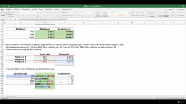Microsoft Excel im Büro - Excel in business (alle Versionen) – Screenshot 1