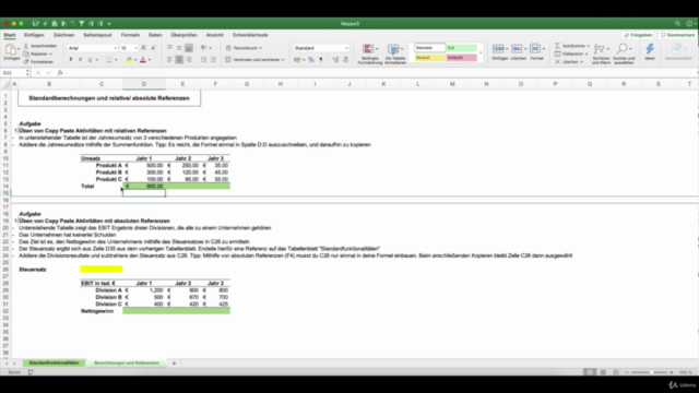 Microsoft Excel im Büro - Excel in business (alle Versionen) – Screenshot 2