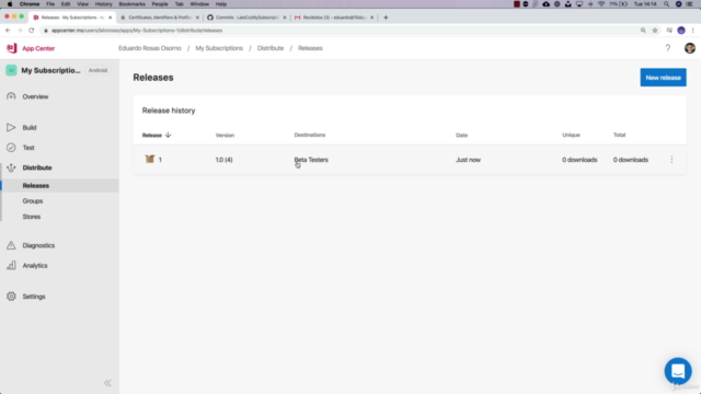 Xamarin & Firebase: Authentication and Firestore for Xamarin – Screenshot 4