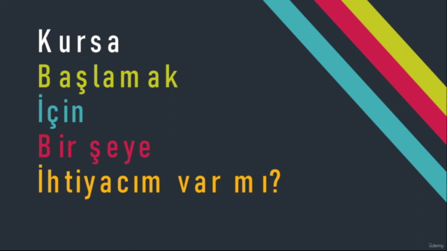Python A'dan Z'ye | Sıfırdan; Yazılım Geliştirmeyi Öğrenin! – Screenshot 1