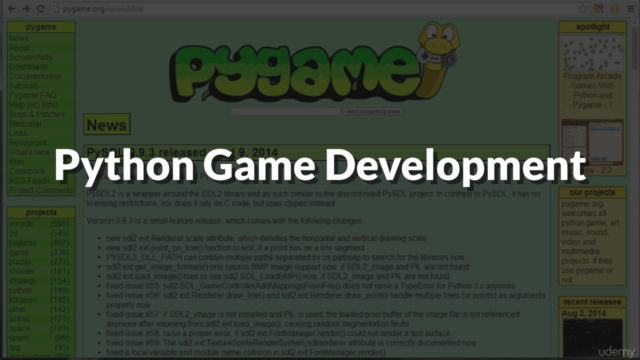 Python Game Development - Create a Flappy Bird Clone – Screenshot 1