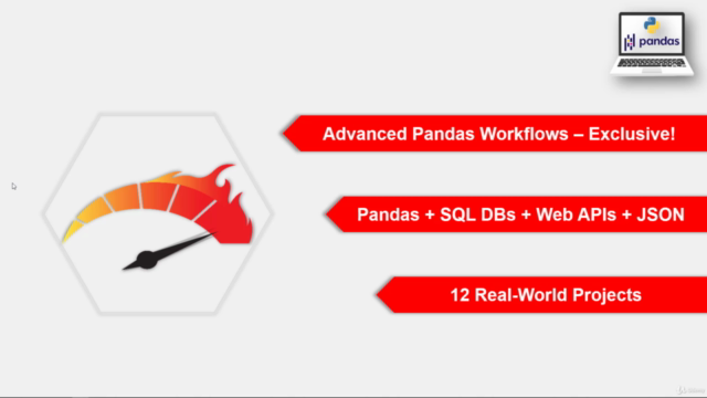 Python Data Science with Pandas: Master 12 Advanced Projects - Screenshot_01