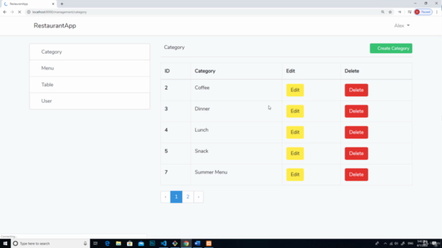 PHP with Laravel - Create a Restaurant Management System – Screenshot 1