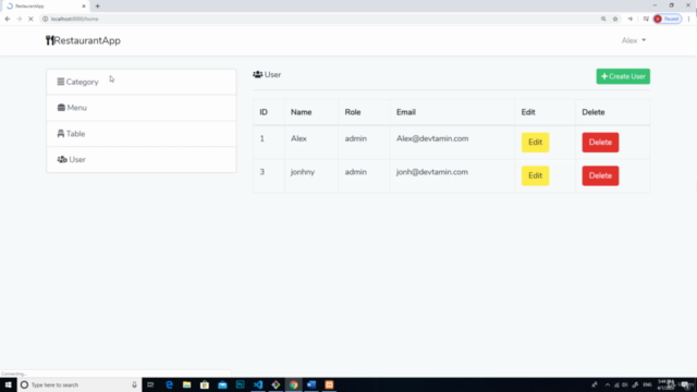 PHP with Laravel - Create a Restaurant Management System – Screenshot 2