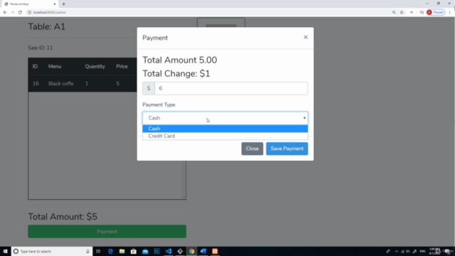 PHP with Laravel - Create a Restaurant Management System – Screenshot 3