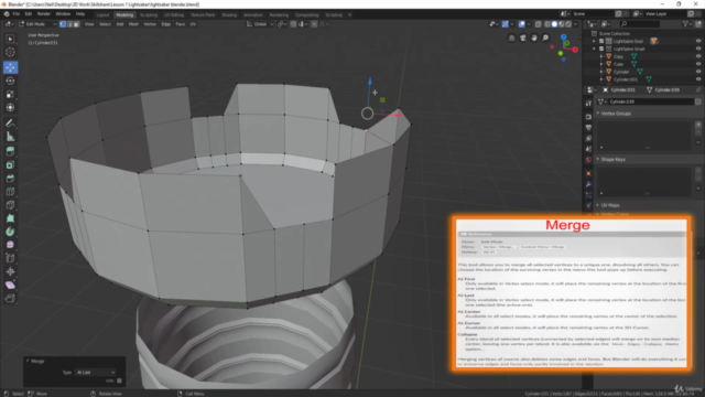 Blender 3D Model a Lightsaber for Beginners – Screenshot 2