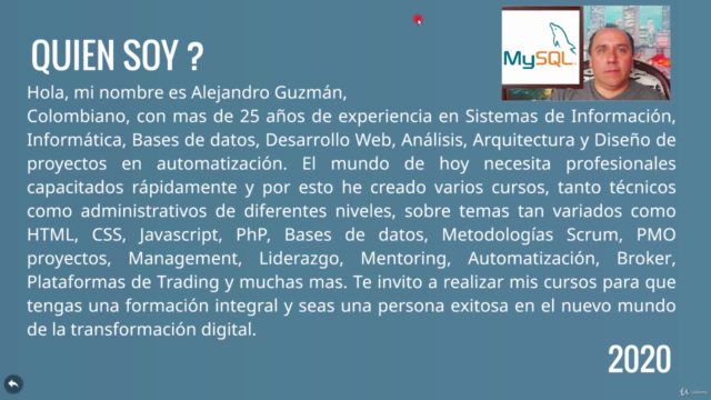 Curso MySQL 8 de cero a experto, practico y completo – Screenshot 2