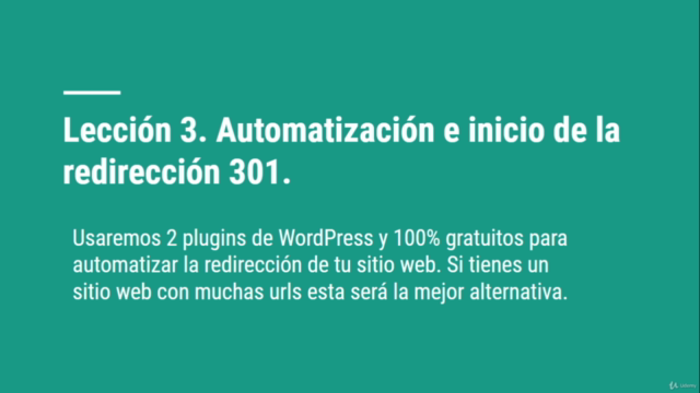 Redirección 301 para WordPress - Migración de Dominios – Screenshot 3