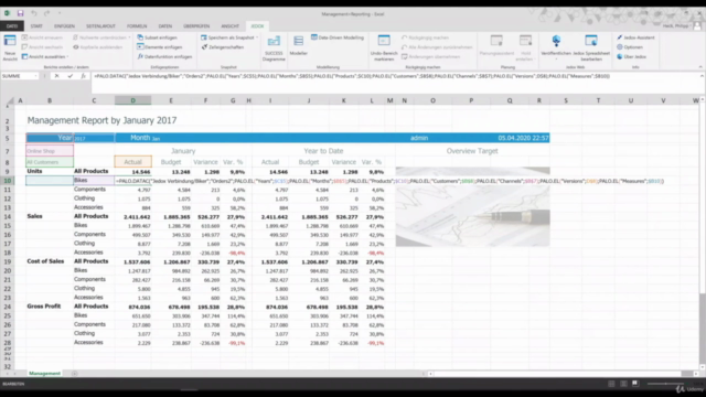 Jedox: der Praxiskurs – Screenshot 2