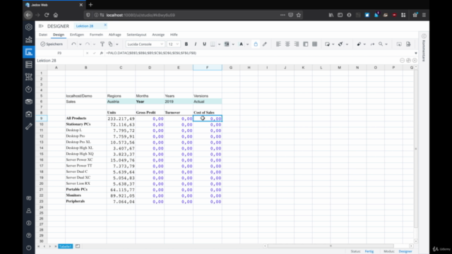 Jedox: der Praxiskurs – Screenshot 4