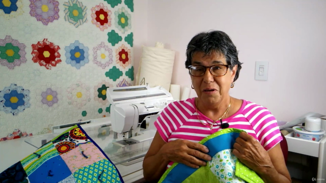 A Sewing Course - Sew a Patchwork Quilt by Hand or Machine – Screenshot 2