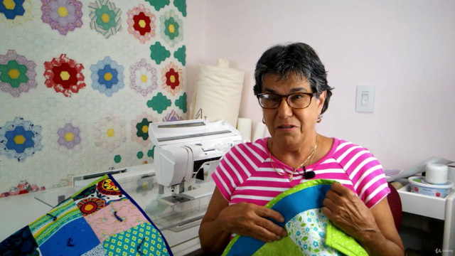 A Sewing Course - Sew a Patchwork Quilt by Hand or Machine – Screenshot 3
