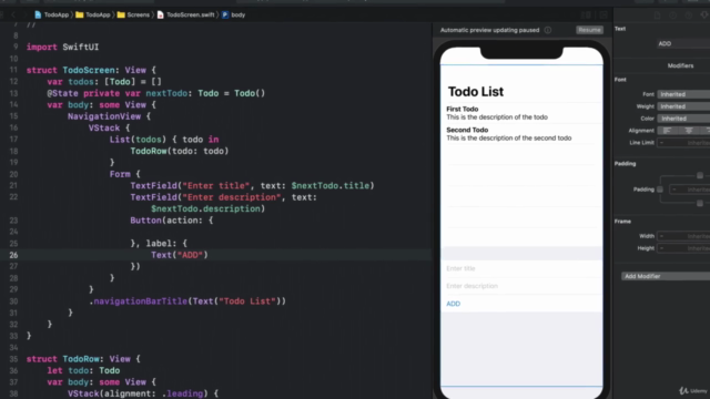 Intro to SwiftUI – Screenshot 4