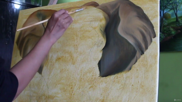 Oil painting wildlife animals – Screenshot 1