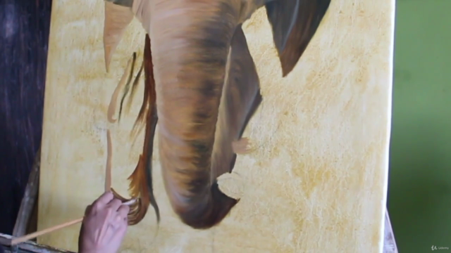 Oil painting wildlife animals – Screenshot 2