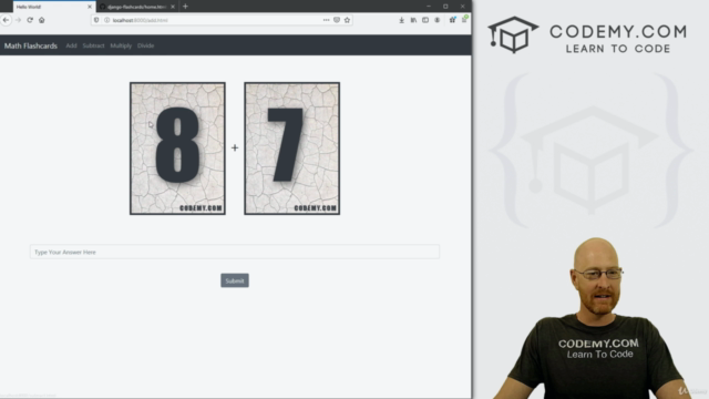 Build A Flashcard Website With Python and Django – Screenshot 2