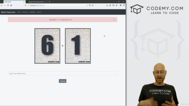 Build A Flashcard Website With Python and Django – Screenshot 3