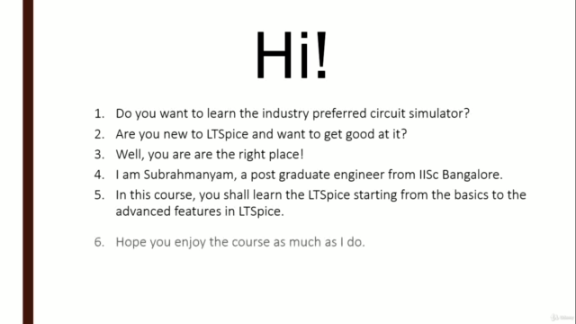 LTSpice from Beginner to Advanced – Screenshot 4
