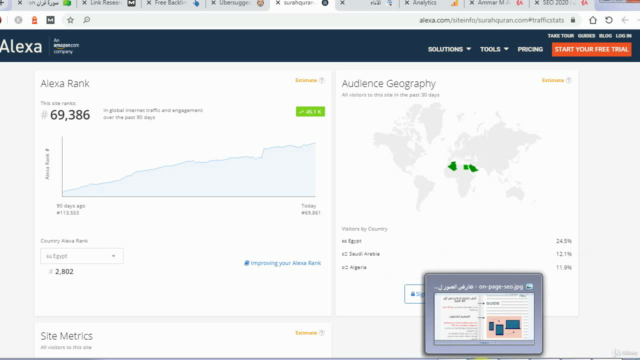 SEO 2021 دبلوم تعلم السيو و تحسين محركات البحث كورس سيو عربي – Screenshot 3