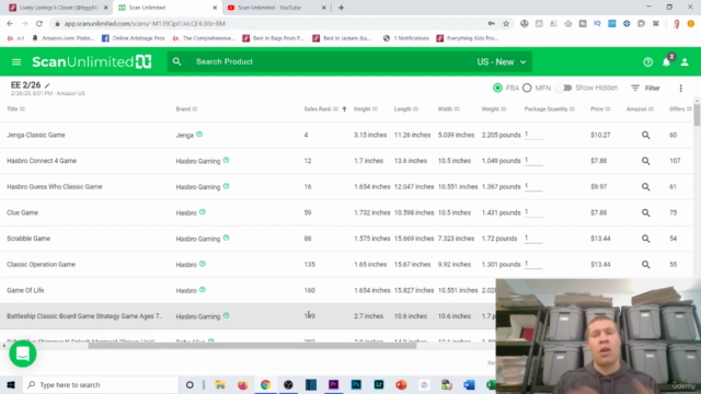 How to Start a Wholesale Amazon FBA Business with Software – Screenshot 1
