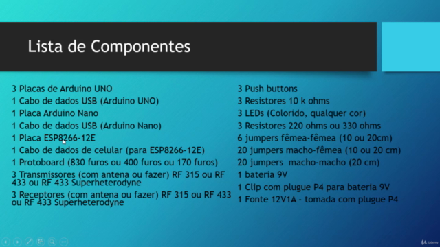 Arduino - Curso de Radio Frequência 433mhz – Screenshot 4