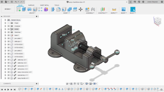 Assemble Parts and Components in Fusion 360 - Screenshot_01