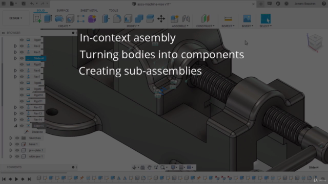 Assemble Parts and Components in Fusion 360 - Screenshot_02