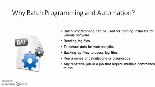 Windows Command Line, Batch Programming and Automation Ideas – Screenshot 2