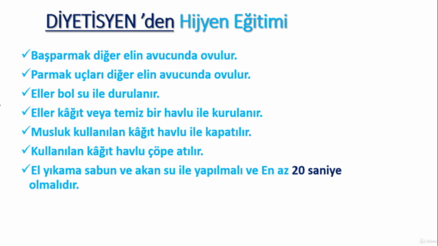 Videolu Hijyen Eğitimi buradan alınır – Screenshot 3