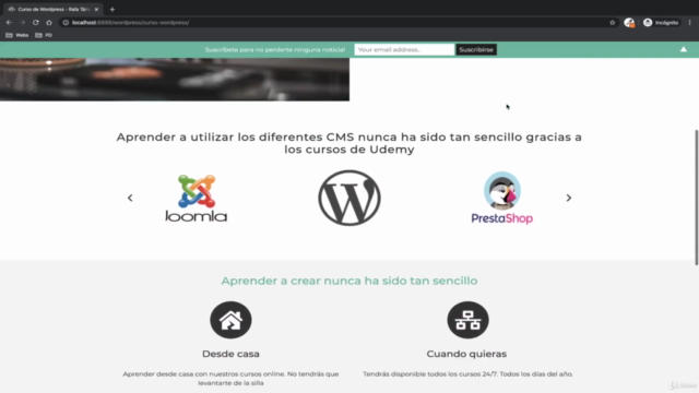 Domina WORDPRESS | Aprende a crear TU WEB desde Cero – Screenshot 3