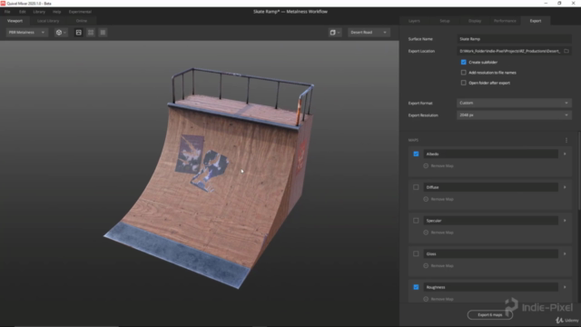Houdini 18 - Procedural Prop Modeling - Skate Ramp – Screenshot 1